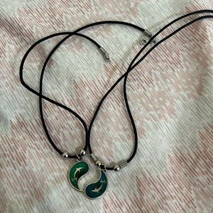 Aquarium of the Pacific Yin and Yang Dolphins Necklace